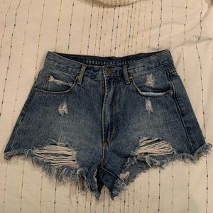 Articles of society Jean shorts